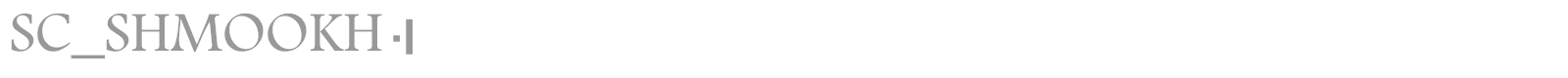 SC_SHMOOKH 01 font preview